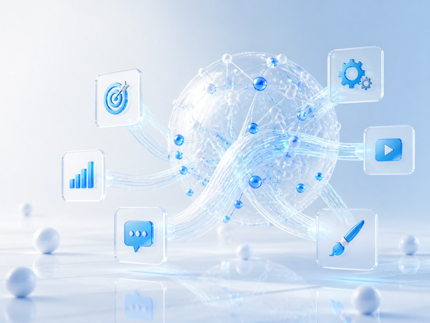 Connected AI tools and automation